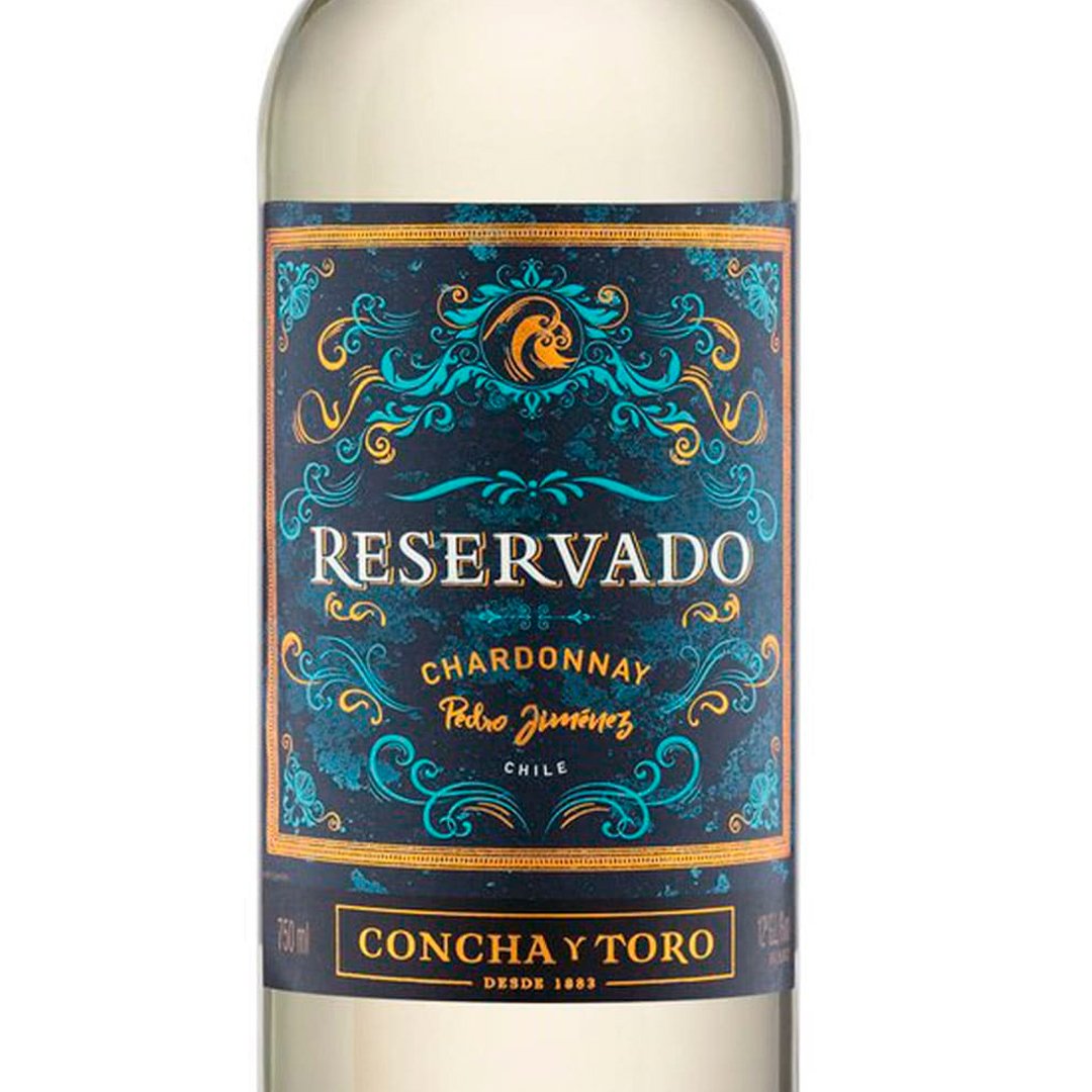 Kit 3 Garrafas Vinho Branco Concha y Toro Reservado Pedro Jimenez