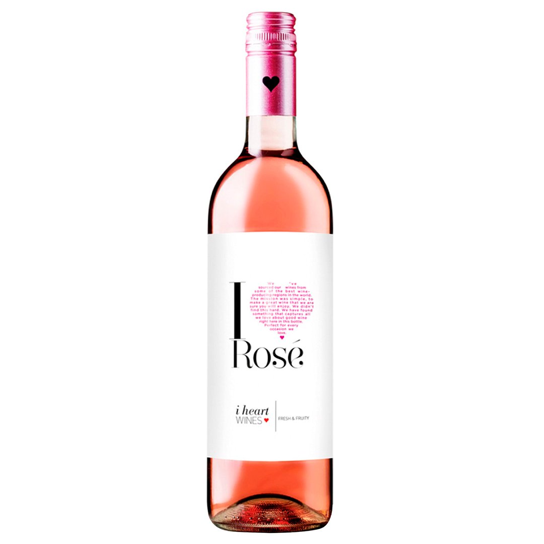 vinho rose i heart tempranillo 750ml