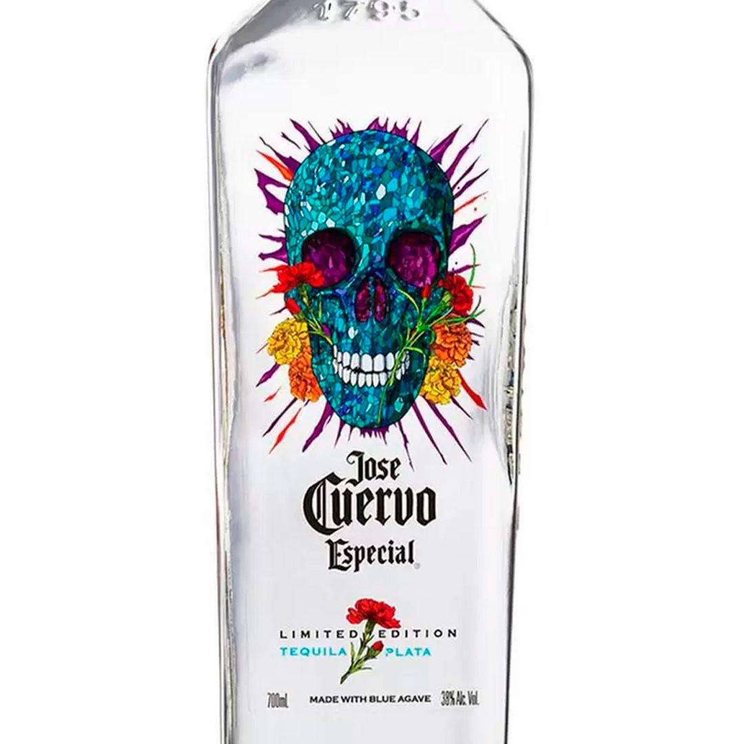 Tequila José Cuervo Especial Calavera Plata 750ml