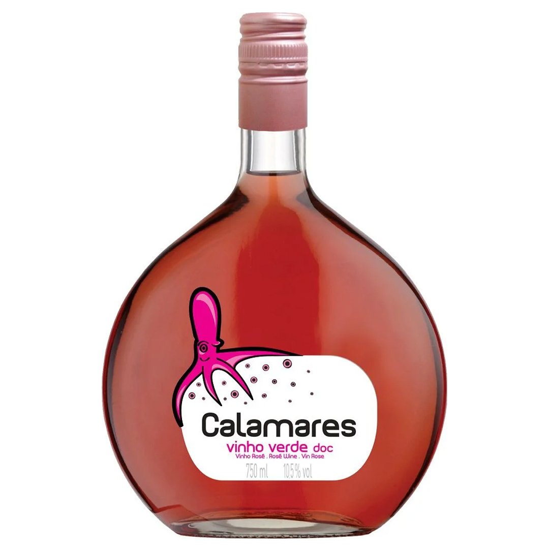 vinho rose calamares vinho verde 750ml