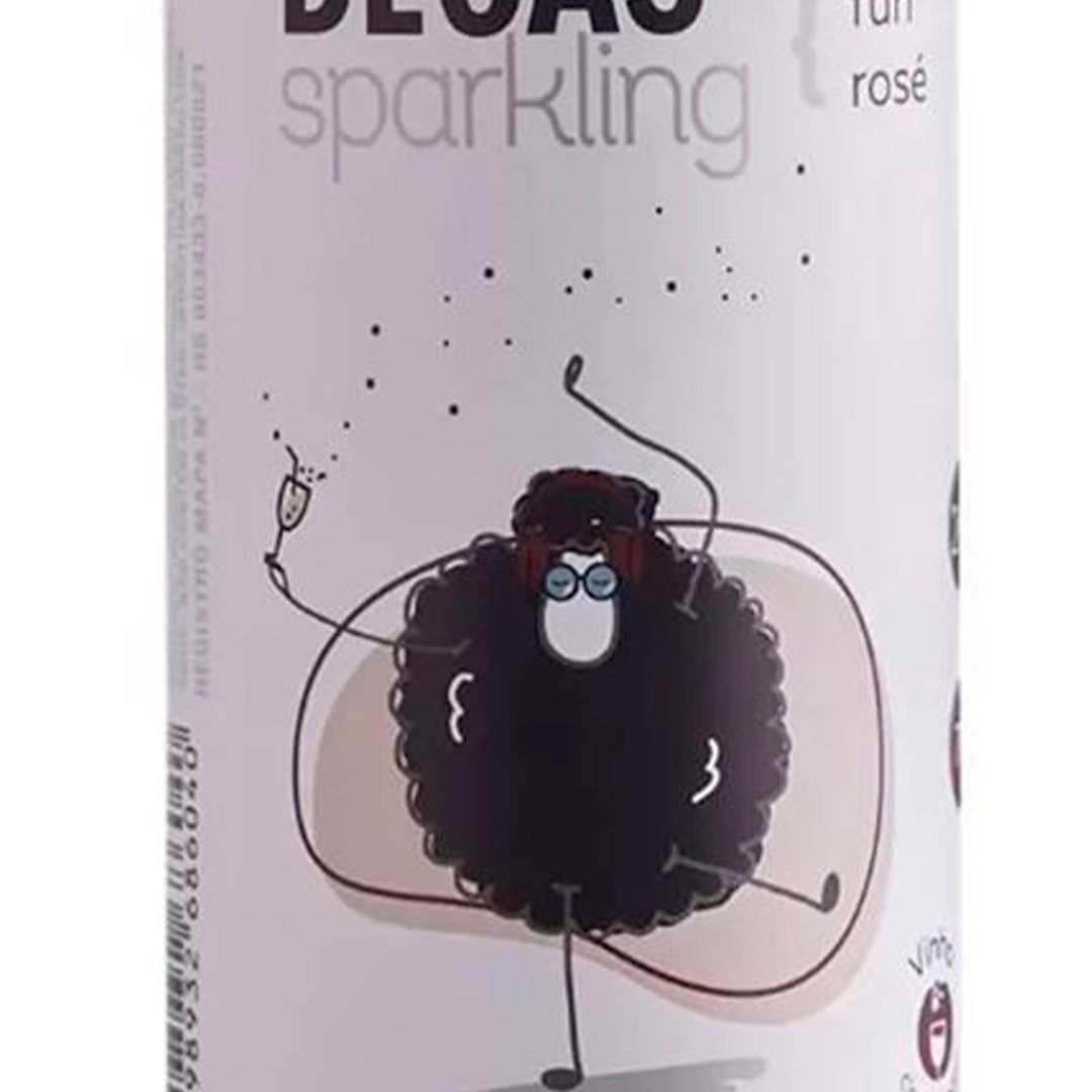 Vinho Frisante em Lata Becas Fun Rosé 269ml