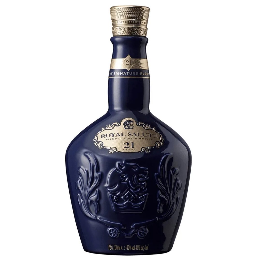 ウイスキー  Salute 21 Signature Blend 750ml Whisky Royal Salute 21 anos Signature Blend 750ml