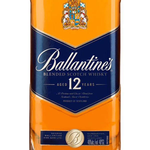 Whisky Ballantines 12 anos 1L