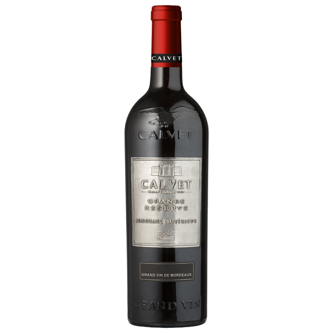 vinho tinto calvet bordeaux superior metal 750ml