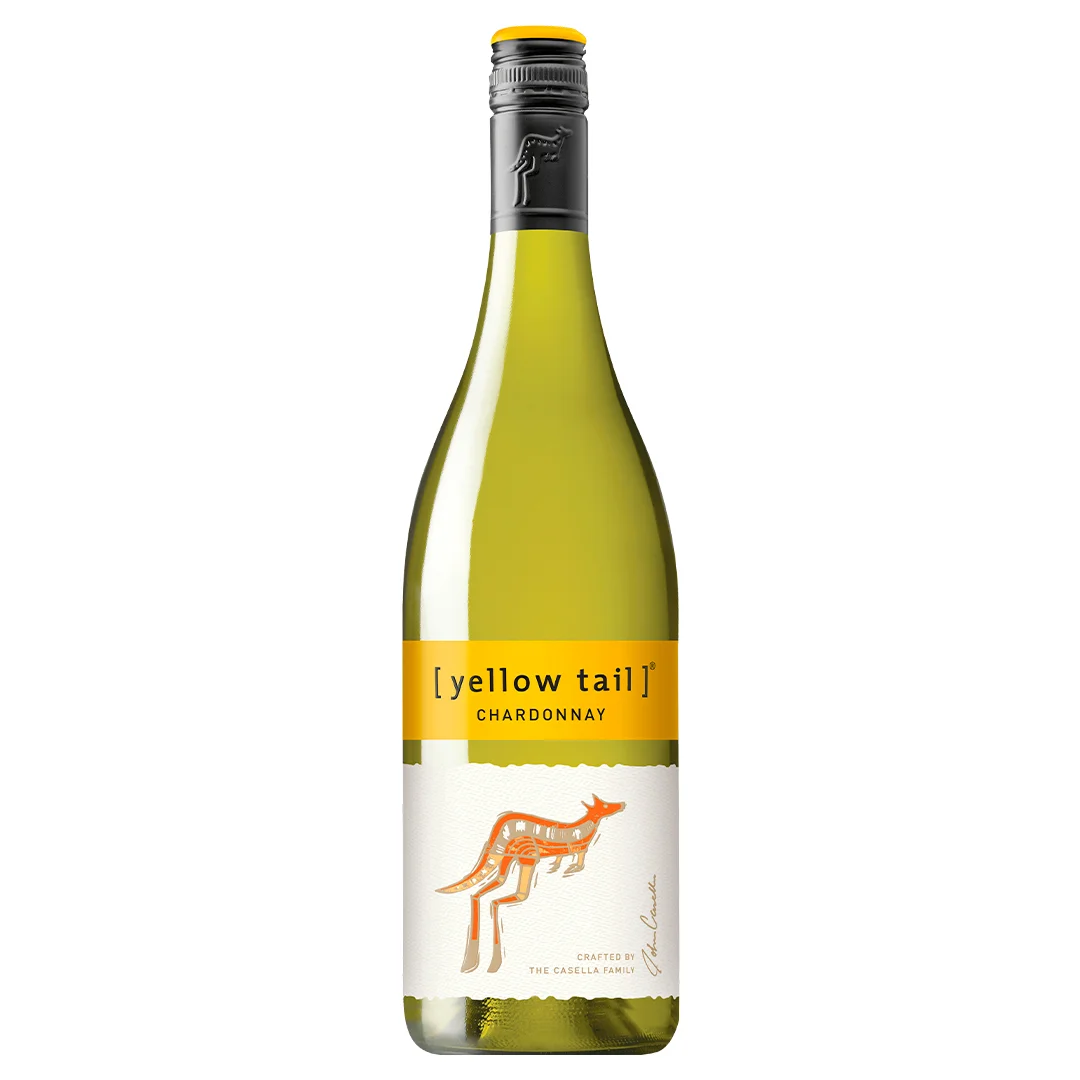 vinho branco yellow tail chardonnay 750ml