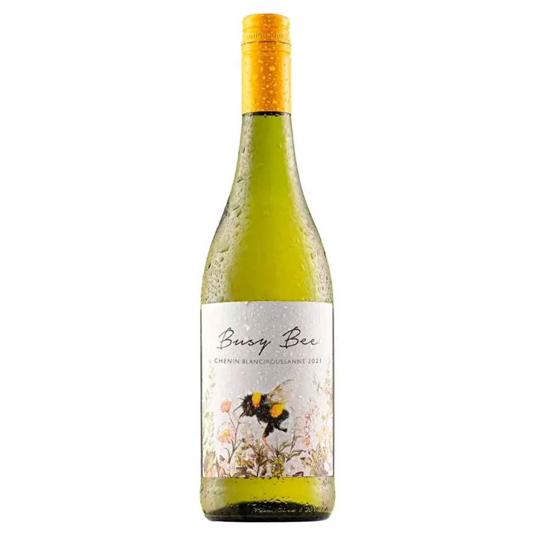 vinho branco busy bee chenin blanc roussane 750ml