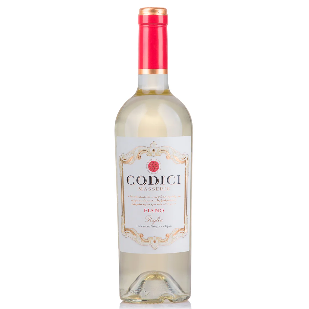 vinho branco codici masserie fiano 750ml