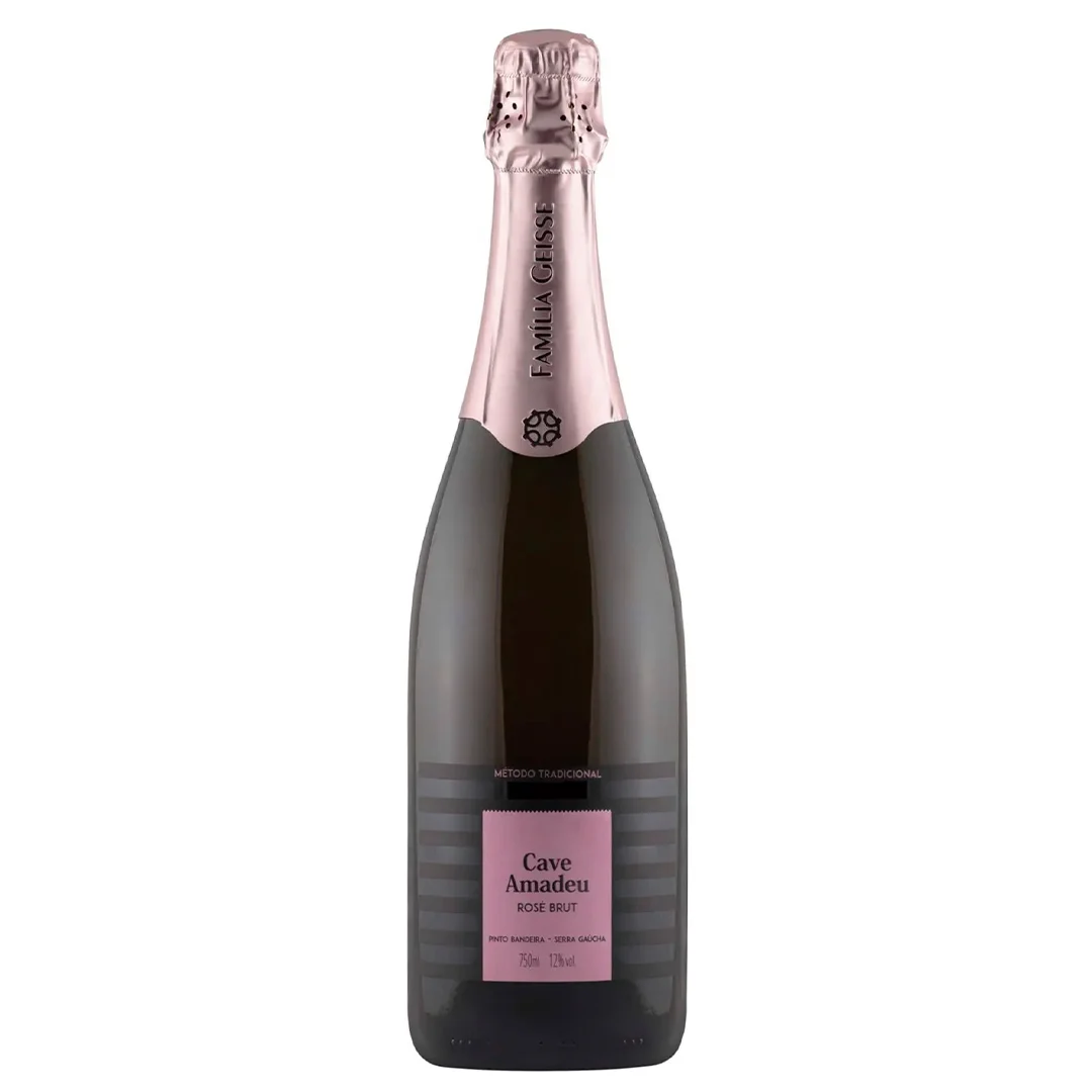 espumante cave amadeu rose brut 750ml