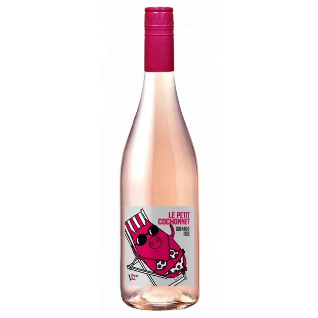 vinho rose le petit cochonnet 750ml