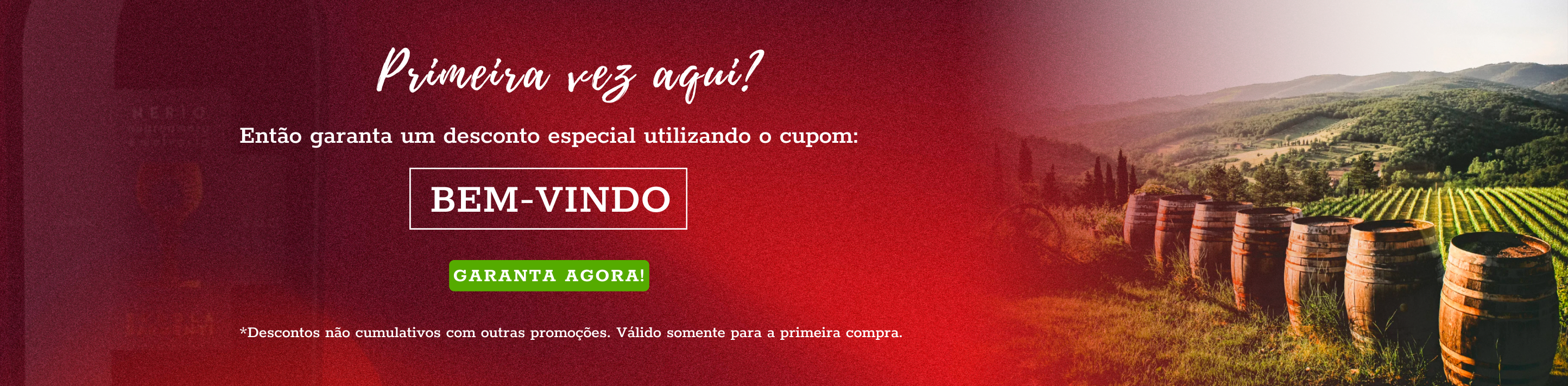 cupom de primeira compra