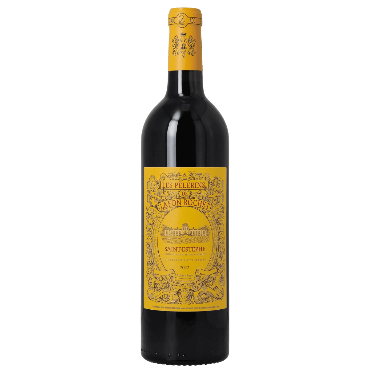 vinho tinto lafon rochet les pelerins saint estephe 750ml